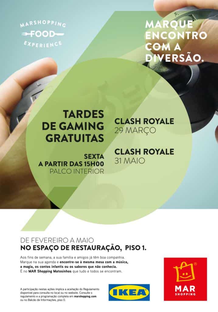 MAR Shopping Matosinhos promove minitorneiro de “Clash Royale”