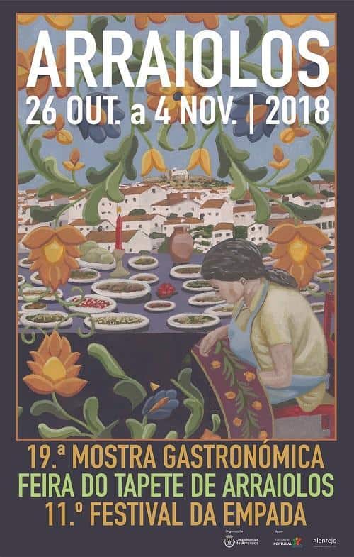 MOSTRA GASTRONÓMICA – FEIRA DO TAPETE – FESTIVAL DA EMPADA | ARRAIOLOS 2018