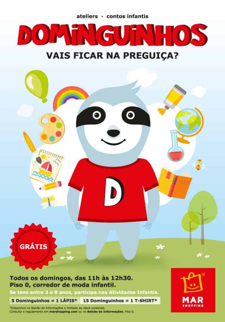 Abril mais recheado nos “Dominguinhos” que um ovo da Páscoa!