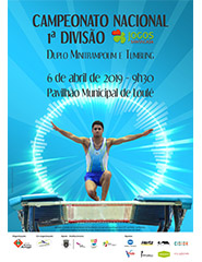 Campeonato Nacional 1ª Divisão – Duplo Minitrampolim e Tumbling