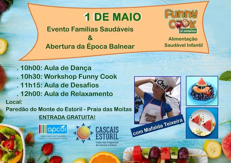 É já amanhã que o evento Famílias Saudáveis