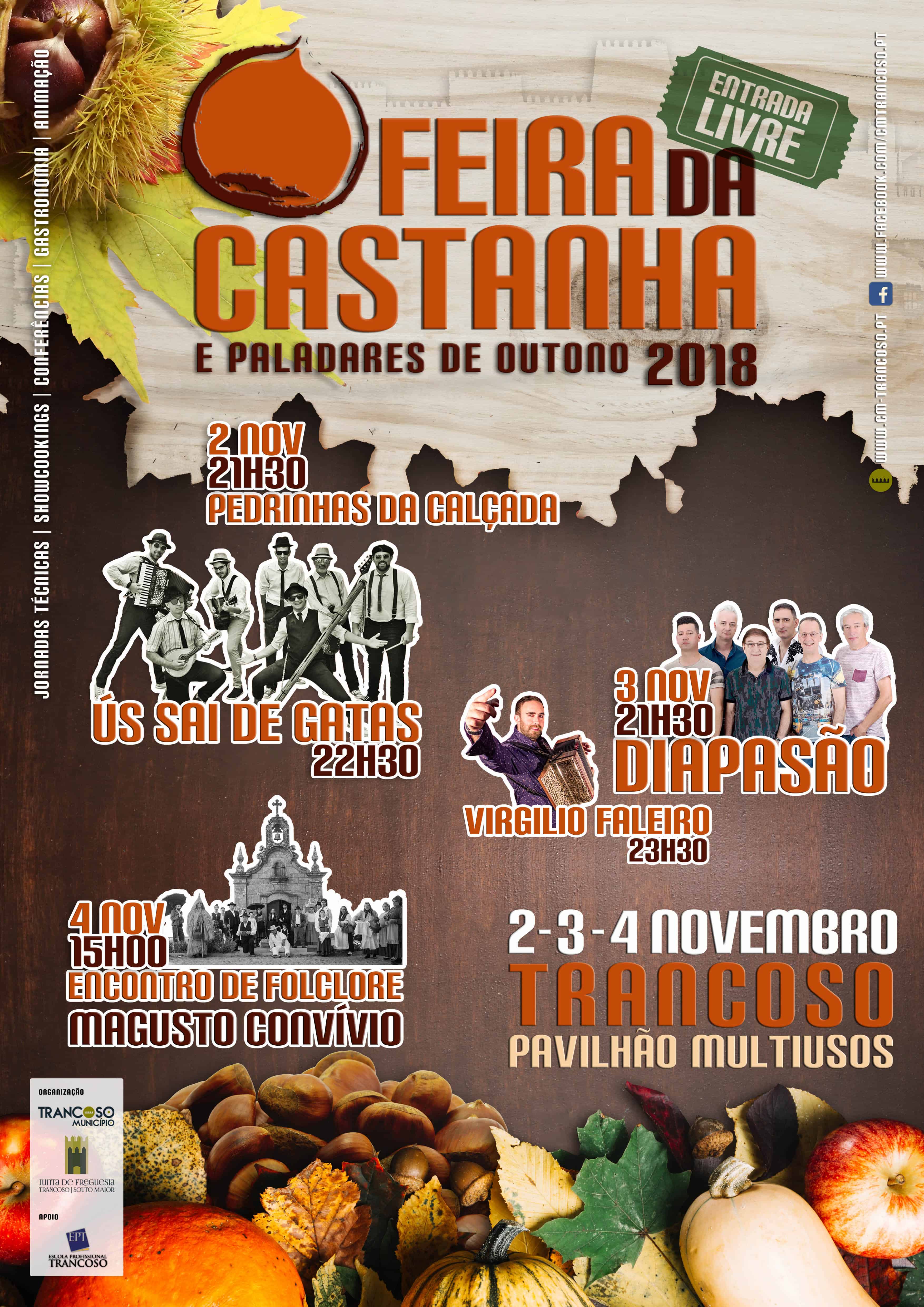 FEIRA DA CASTANHA E DOS PALADARES DE OUTONO 2018 | TRANCOSO