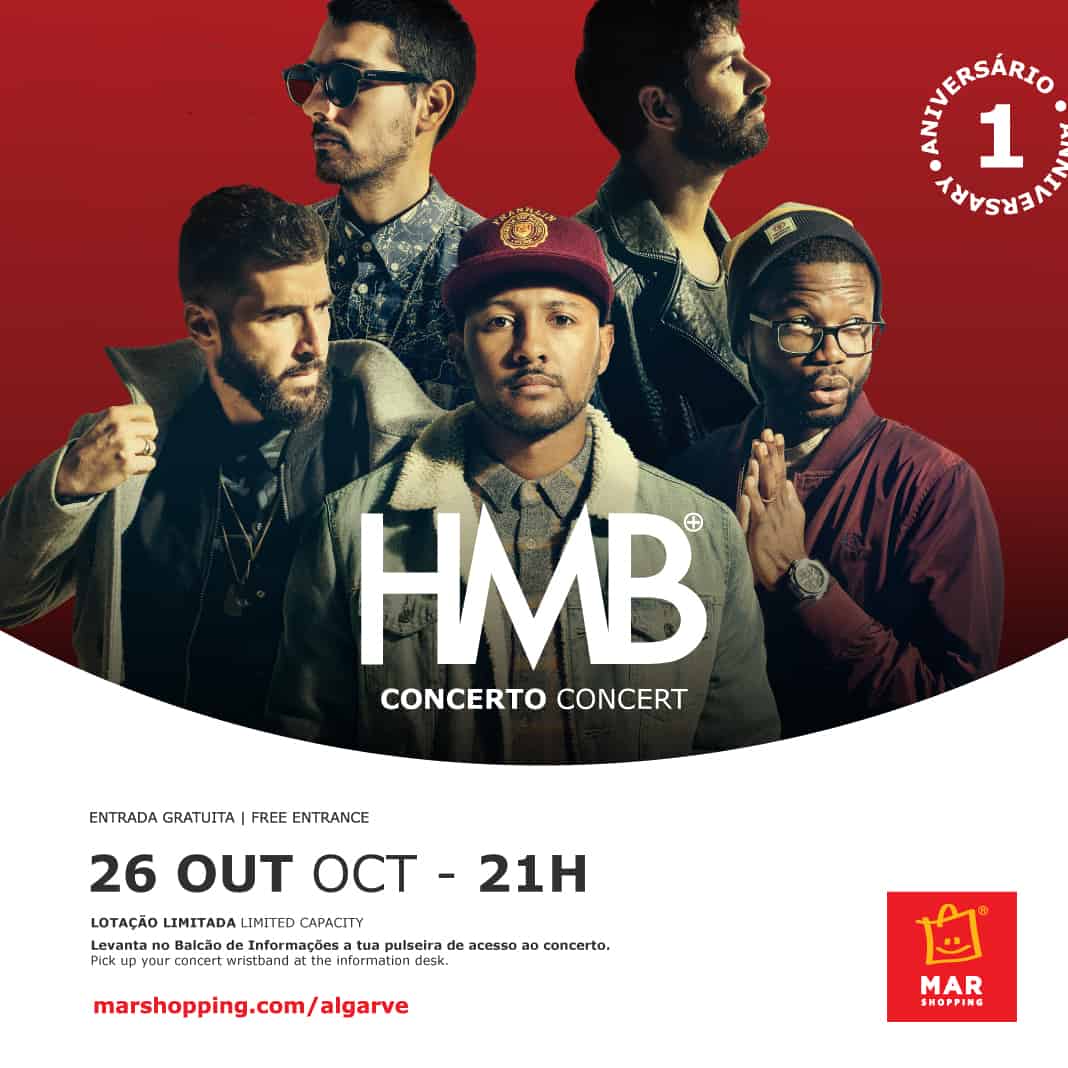 HMB EM CONCERTO DE ANIVERSÁRIO | MAR SHOPPING ALGARVE