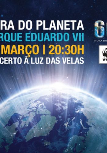 Hora do Planeta no Parque Eduardo VII dia 25 de março a partir das 20:00