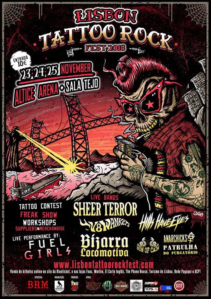 LISBON TATTOO ROCK FEST | ALTICE ARENA – SALA TEJO