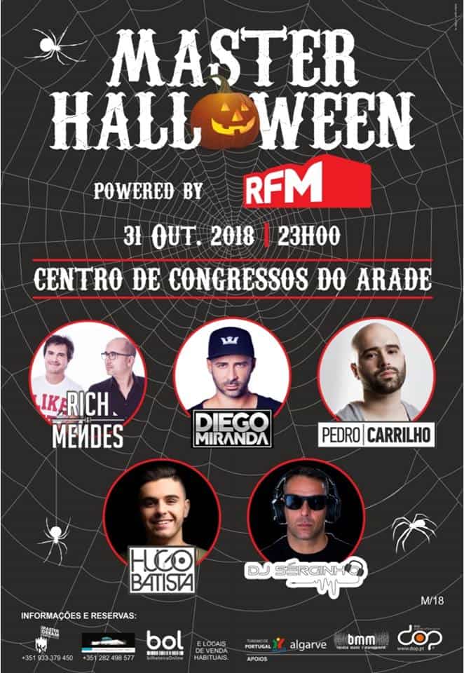 MASTER HALLOWEEN 2018 – POWERED BY RFM