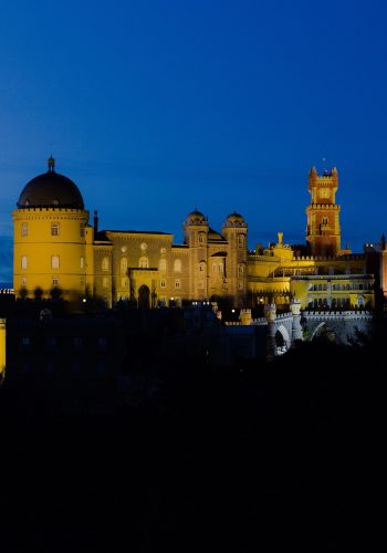 O Salão Nobre do Palácio da Pena será