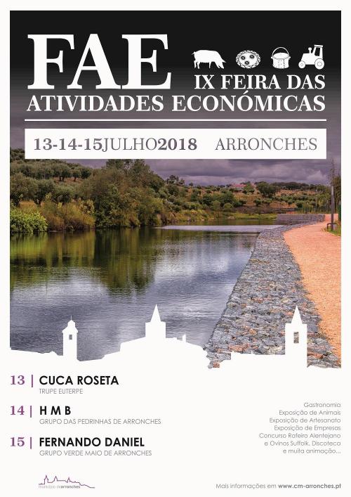 IX FEIRA DAS ATIVIDADES ECONÓMICAS | ARRONCHES