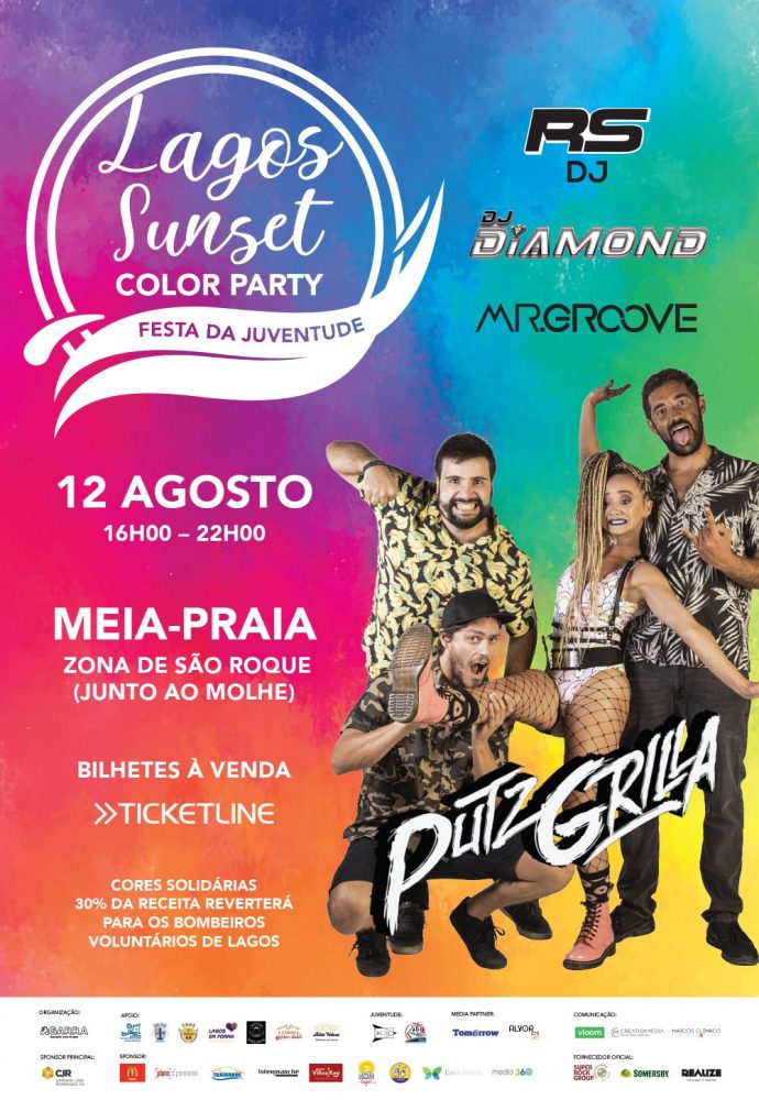 LAGOS SUNSET COLOR PARTY – FESTA DA JUVENTUDE | LAGOS