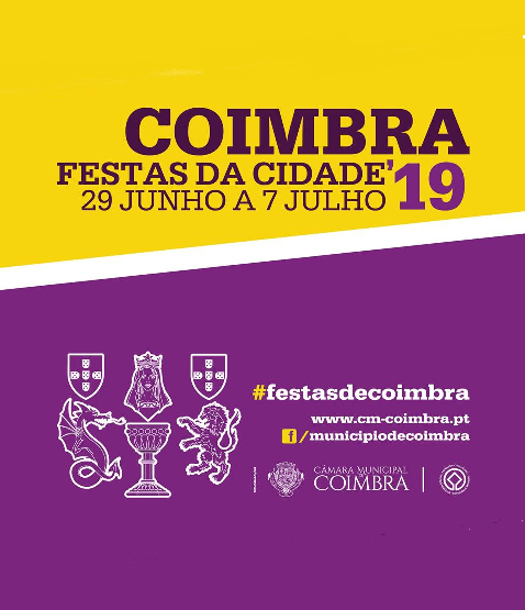 COIMBRA FESTAS DA CIDADE 2019 | PROGRAMA GERAL