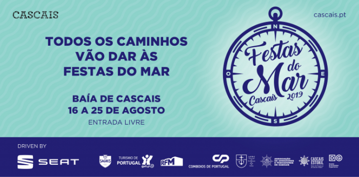 As Festas do Mar 2019 em Cascais, o único Festival de Verão gratuito em Portugal regressa ao palco mais perto do Atlântico. A Baía de Cascais recebe este ano um dos melhores cartazes de sempre, com nomes como Virgul, Jorge Palma & Sérgio Godinho, Anselmo Ralph, Paulo Gonzo, Ana Moura, AnaVitória, Fernando Daniel, Amor Electro ou ainda os The Gift.