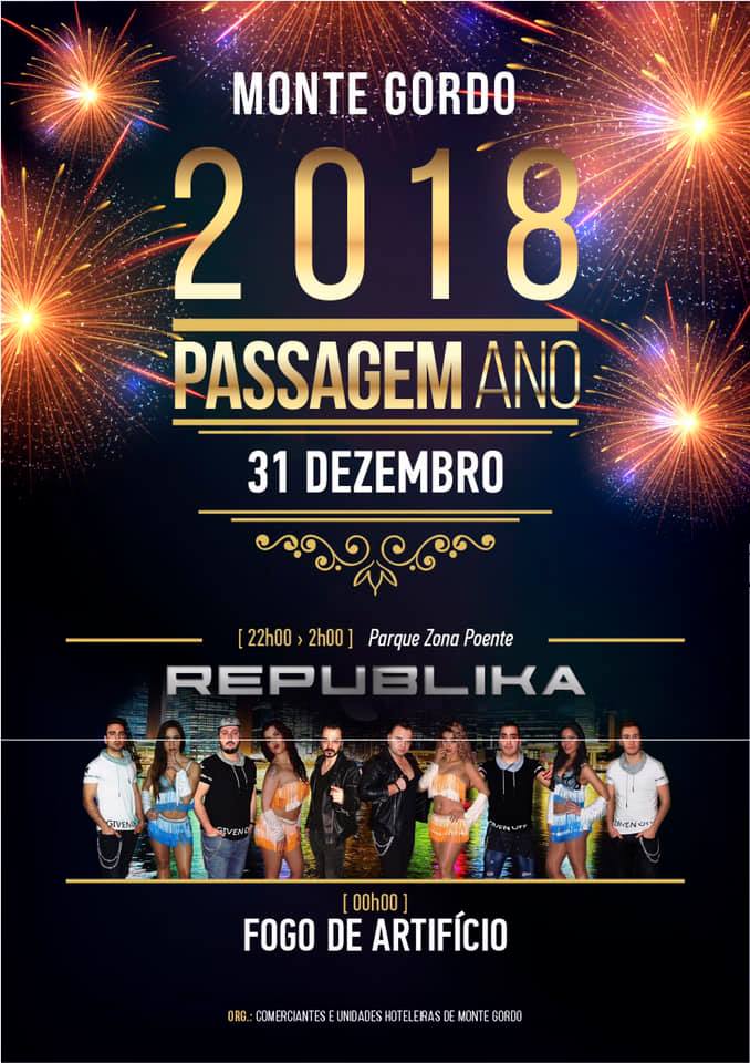 MONTE GORDO – PASSAGEM DE ANO 2018-2019