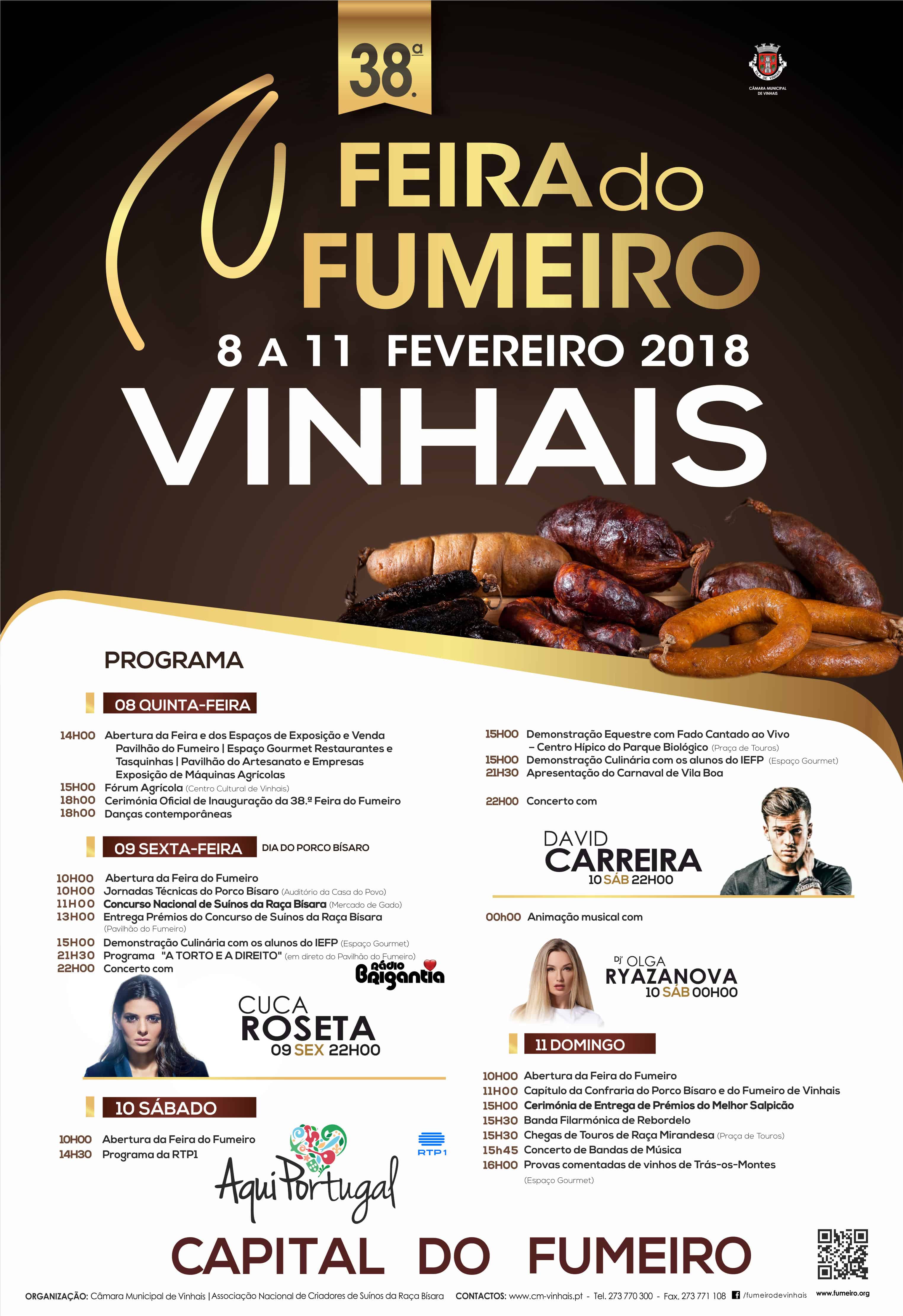 38ª FEIRA DO FUMEIRO DE VINHAIS | 2018