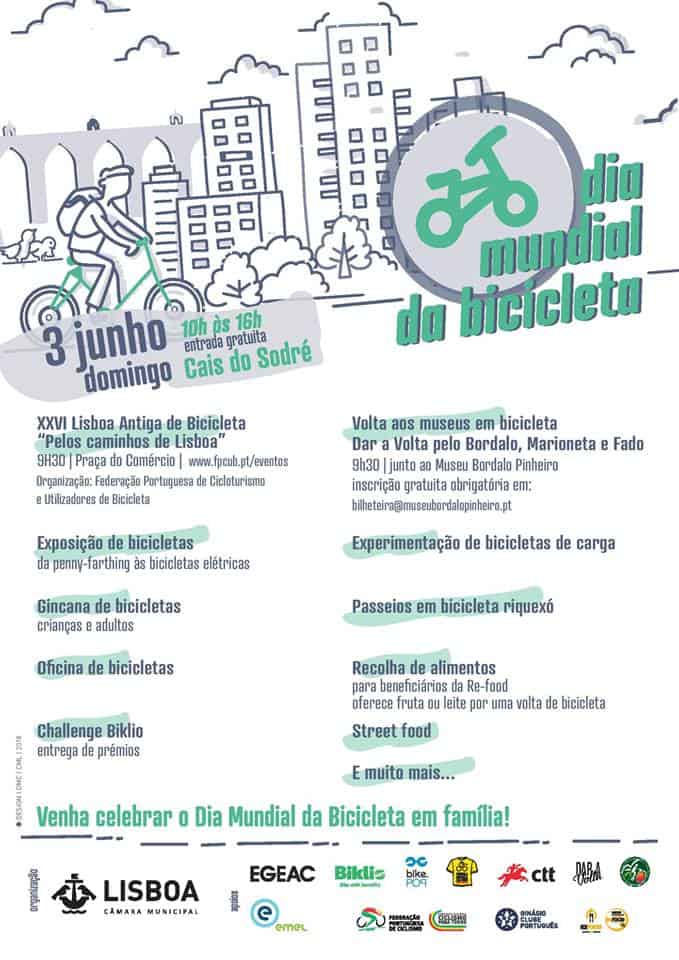 DIA MUNDIAL DA BICICLETA | 3 DE JUNHO | LISBOA