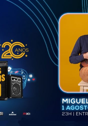 Miguel Araújo apresenta-se, na próxima Quinta-Feira, 1 de Agosto, às 23 horas, no Lounge D do Casino Estoril, em mais uma noite dedicada à música portuguesa. No âmbito do ciclo de “Grandes Concertos”, o artista sobe ao palco para interpretar os melhores temas do álbum “Giesta”, bem como outros êxitos da sua carreira como, por exemplo, "Os Maridos das Outras", "Dona Laura" ou "Recantiga". A entrada é livre.