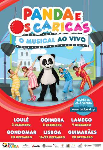 PANDA E OS CARICAS, O MUSICAL EM GUIMARÃES