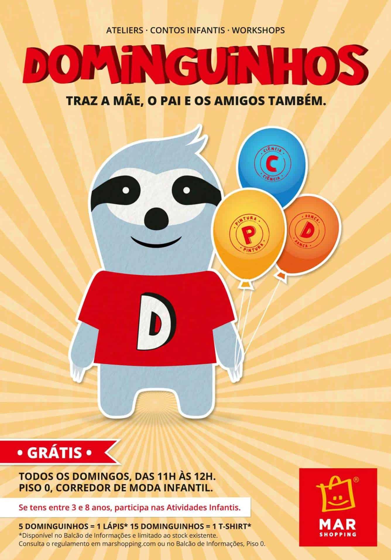 DOMINGUINHOS: MISCELÂNEA DE CORES | MAR SHOPPING MATOSINHOS