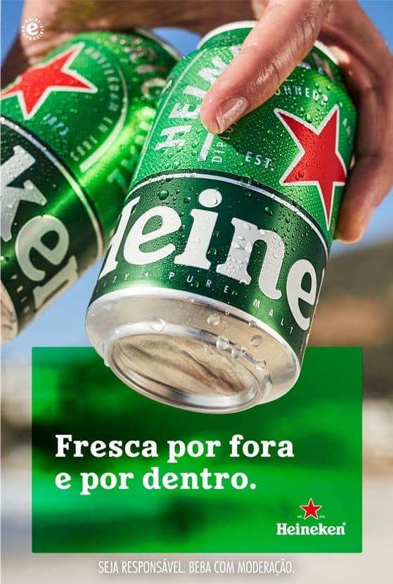 A Heineken® acaba de lançar em Portugal, uma lata de 33cl, que permite aos consumidores continuarem a desfrutar do sabor inconfundível de uma cerveja Heineken® neste novo formato.