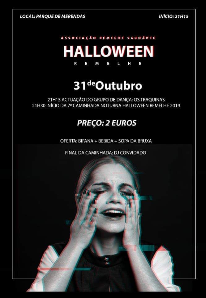 7ª CAMINHADA NOTURNA HALLOWEEN | REMELHE 2019