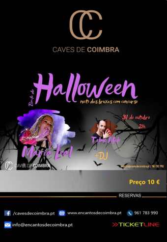 BAILE DE HALLOWEEN – CAVES DE COIMBRA