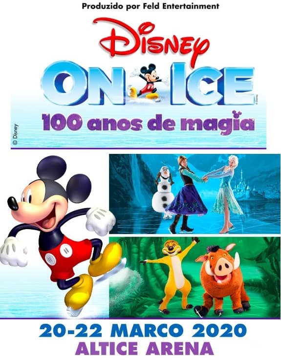 Disney On Ice 100 Anos De Magia Altice Arena Coolture