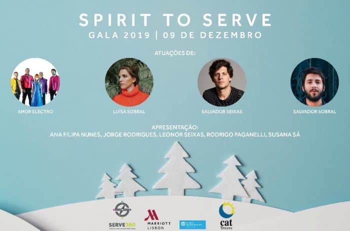 Spirit to Serve Gala 2019, é um evento solidário, organizado pelo Lisbon Marriott Hotel, no âmbito do programa Serve 360, da Marriott International, conjuntamente com a Fado in Box, Glam, Locomotiva Azul, Nação Valente, Dangello DJ e Eurologistix.