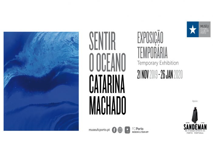 A exposição temporária Sentir o Oceano, da artista portuense Catarina Machado, faz regressar a pintura à Sala Multiusos do Museu do Futebol Clube do Porto, mantendo-o assim como espaço de divulgação de autores portugueses, proporcionando, mais um ponto de contacto entre o público e a arte, cumprindo ainda um desígnio que também distingue a centralidade cultural do Estádio do Dragão, na área oriental da cidade do Porto.