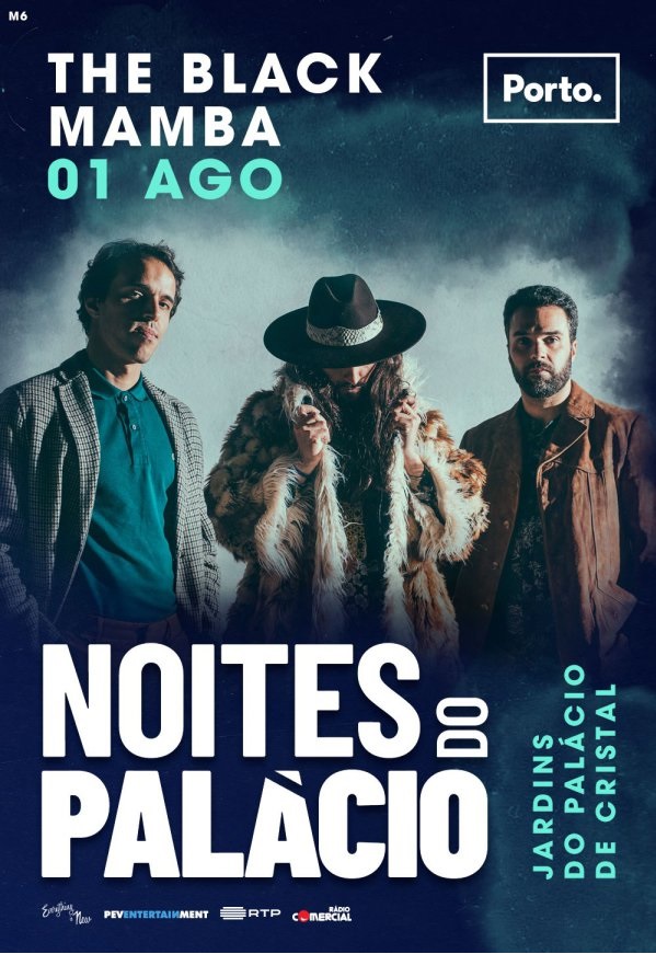 NOITES DO PALÁCIO - 31 JULHO A 22 AGOSTO | JARDINS DO PALÁCIO CRISTAL - Num ano totalmente atípico no panorama da cultura nacional, A Câmara Municipal do Porto prepara-se para celebrar o verão com um ciclo de concertos ao ar livre nos Jardins do Palácio de Cristal.