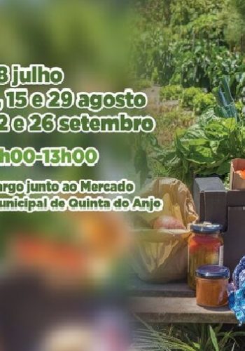 O Mercado da Aldeia, é uma iniciativa promovida este Verão, na Quinta do Anjo, Palmela, destinada à venda de vinhos, queijos, pão, doçaria, frutas e outros produtos de produtores locais. Nos dias 15 e 29 de agosto e 12 e 26 de setembro, das 8h00 às 13h00, o largo junto ao Mercado Municipal de Quinta do Anjo vai ser o espaço de promoção e venda dos melhores produtos locais.