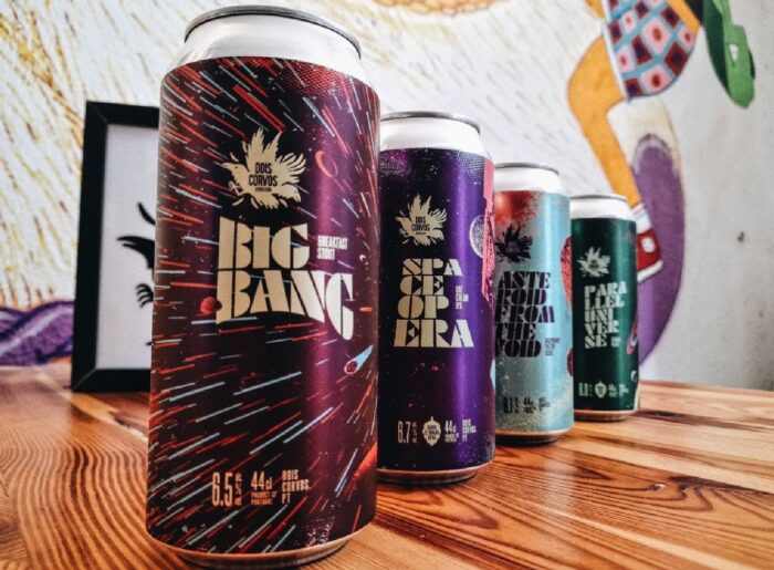 BIG BANG é a nova marca da DOIS CORVOS, lançada no passado mês de Novembro, e que com ela traz uma grande novidade aos seus consumidores e apreciadores, nada mais nada menos que cerveja em lata. 