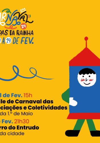 CARNAVAL DAS CALDAS DA RAINHA 2024 | PROGRAMA - Caldas da Rainha tem um dos mais característicos carnavais portugueses. Este ano de 10 a 14 de Fevereiro, divirta-se num carnaval influenciado pelo universo de Bordalo Pinheiro e das loiças locais!