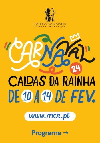 CARNAVAL DAS CALDAS DA RAINHA 2024 | PROGRAMA - Caldas da Rainha tem um dos mais característicos carnavais portugueses. Este ano de 10 a 14 de Fevereiro, divirta-se num carnaval influenciado pelo universo de Bordalo Pinheiro e das loiças locais!