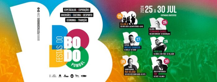 FESTAS DO BODO 2024 | POMBAL - As tradicionais Festas do Bodo em Pombal realizam-se de 25 a 30 de julho. Serão seis dias daquela que é a festa mais emblemática do concelho de Pombal.