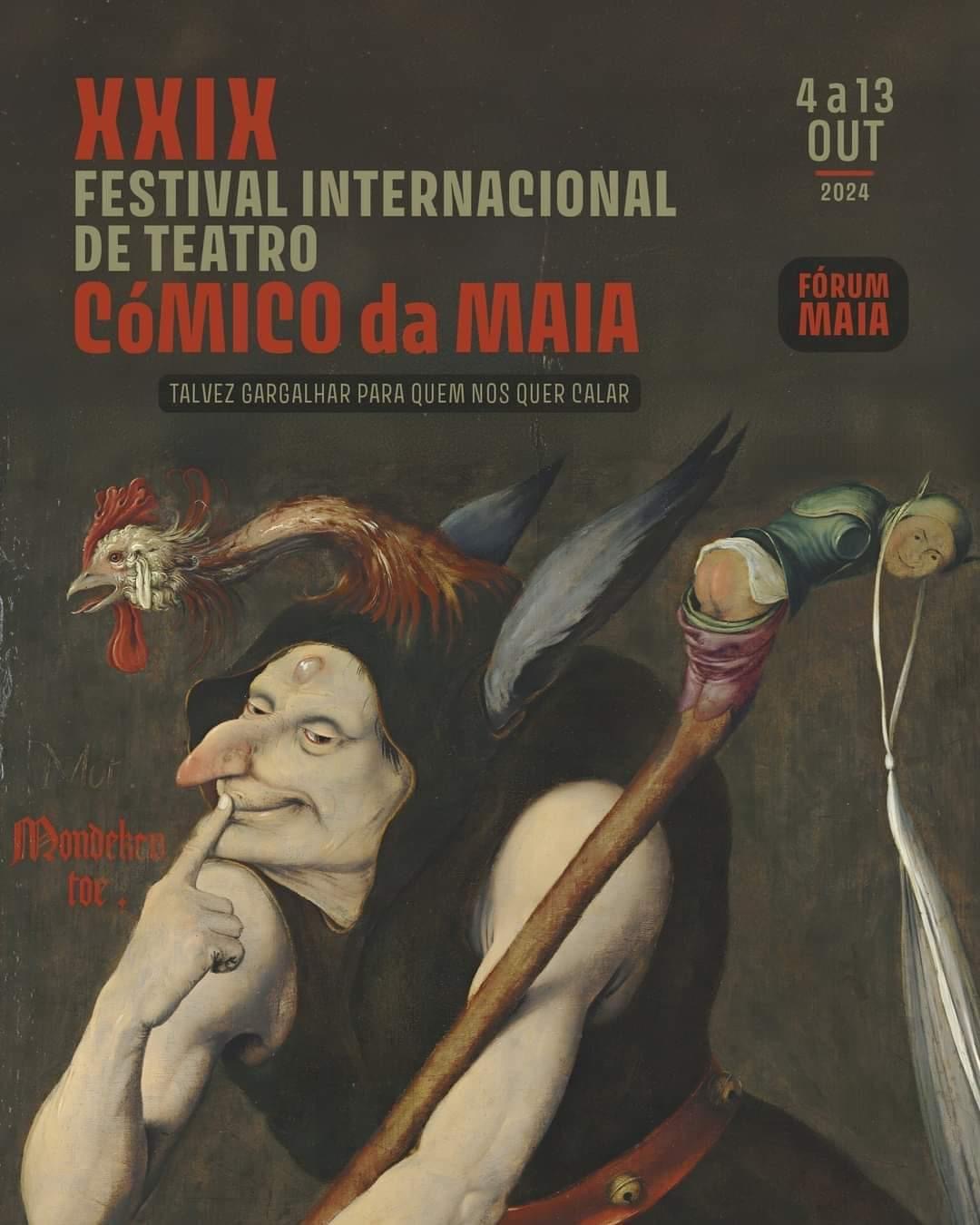 FESTIVAL INTERNACIONAL DE TEATRO CÓMICO DA MAIA | XXIX EDIÇÃO