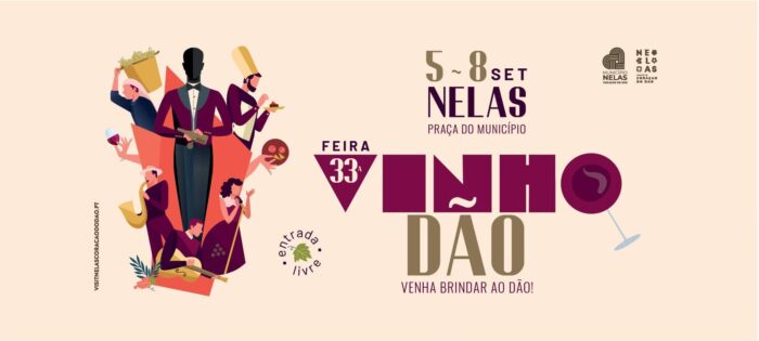 FEIRA DO VINHO DO DÃO 2024 | NELAS - A Feira do Vinho do Dão, naquela que é a sua 33ª edição vai decorrer entre 05 e 08 de setembro, em Nelas . Um evento que contará com muitas provas técnicas e que será muito mais do que vinho.