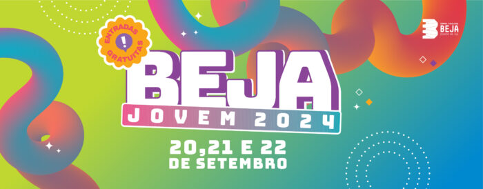 BEJA JOVEM 2024 - Entre os dias 20 e 22 de setembro, Beja vai vibrar com o Festival da Juventude - Beja Jovem 2024! Durante três dias, haverá um programa cheio de animação, com muita música, cultura e atividades dedicadas aos jovens da cidade.