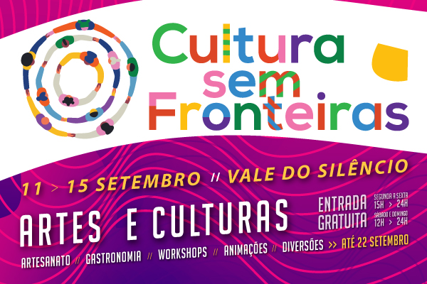 CULTURA SEM FRONTEIRAS 2024 | LISBOA - A música e a cultura voltam a invadir o Vale do Silêncio de 11 a 22 de setembro, com cinco dias de concertos imperdíveis e diversões preparadas para toda a família.