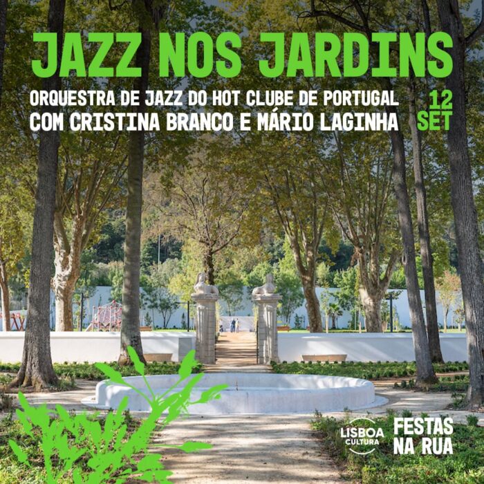 JAZZ NOS JARDINS 2024 | LISBOA - O Jazz regressa aos jardins de Lisboa nos dias 12 e 19 de setembro, duas quintas-feiras ao final da tarde.