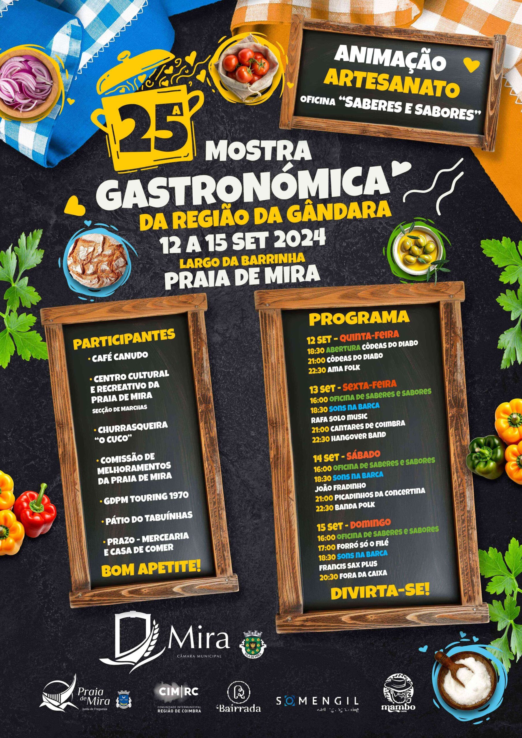 MOSTRA GASTRONÓMICA DA REGIÃO GÂNDARA 2024 | MIRA