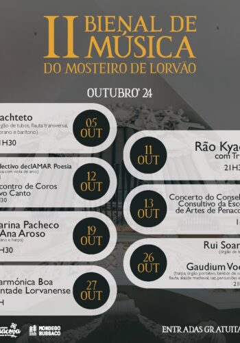 II BIENAL DE MÚSICA DO MOSTEIRO DE LORVÃO