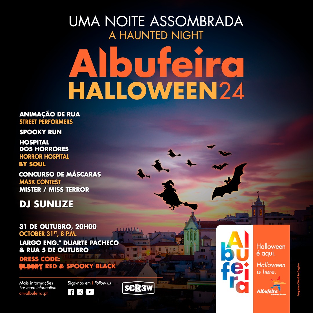 ALBUFEIRA HALLOWEEN 2024 | UMA NOITE ASSOMBRADA