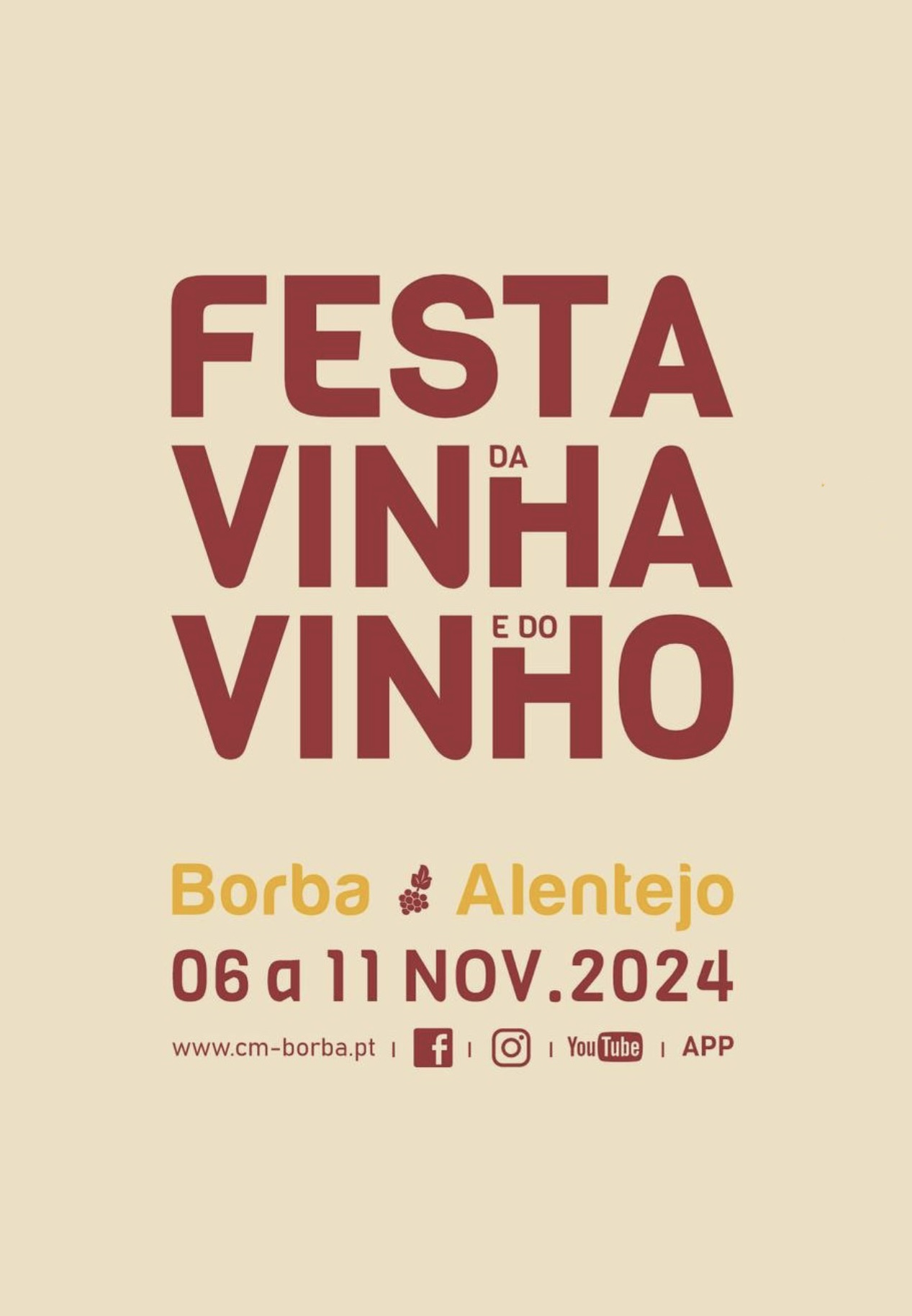 FESTA DA VINHA E DO VINHO | BORBA 2024