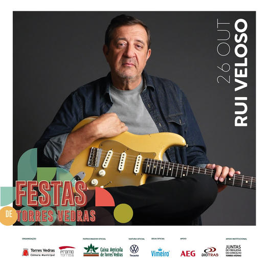 FESTAS DE TORRES VEDRAS 2024 - As Festas de Torres Vedras 2024 realizam-se de 25 de outubro a 11 de novembro, na Expotorres em Torres Vedras. O evento inicia-se com dois grandes concertos de artistas nacionalmente conhecidos. T-Rex e Rui Veloso, sobem ao palco nos dias 25 e 26 de outubro respetivamente.