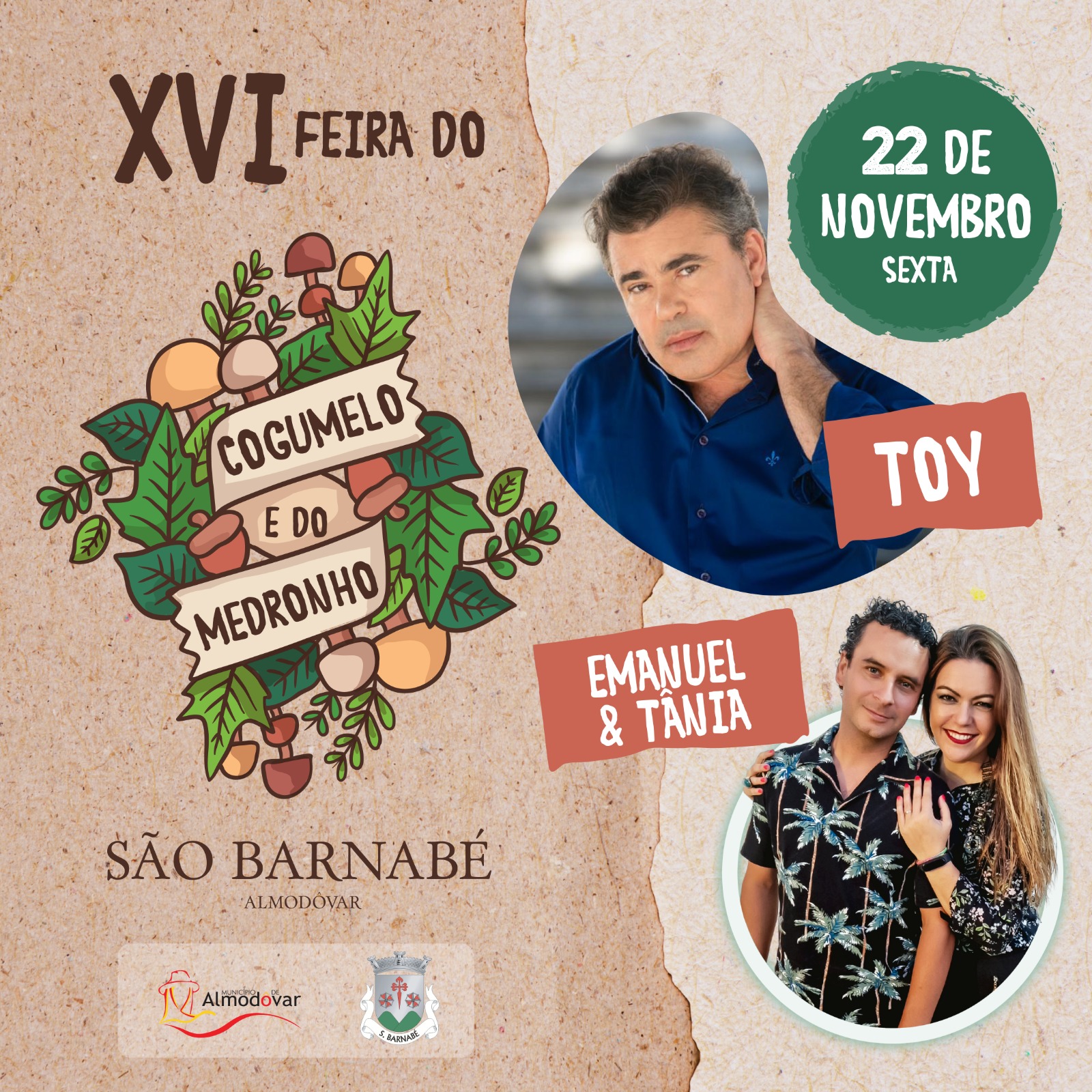 XVI FEIRA DO COGUMELO E DO MEDRONHO 2024