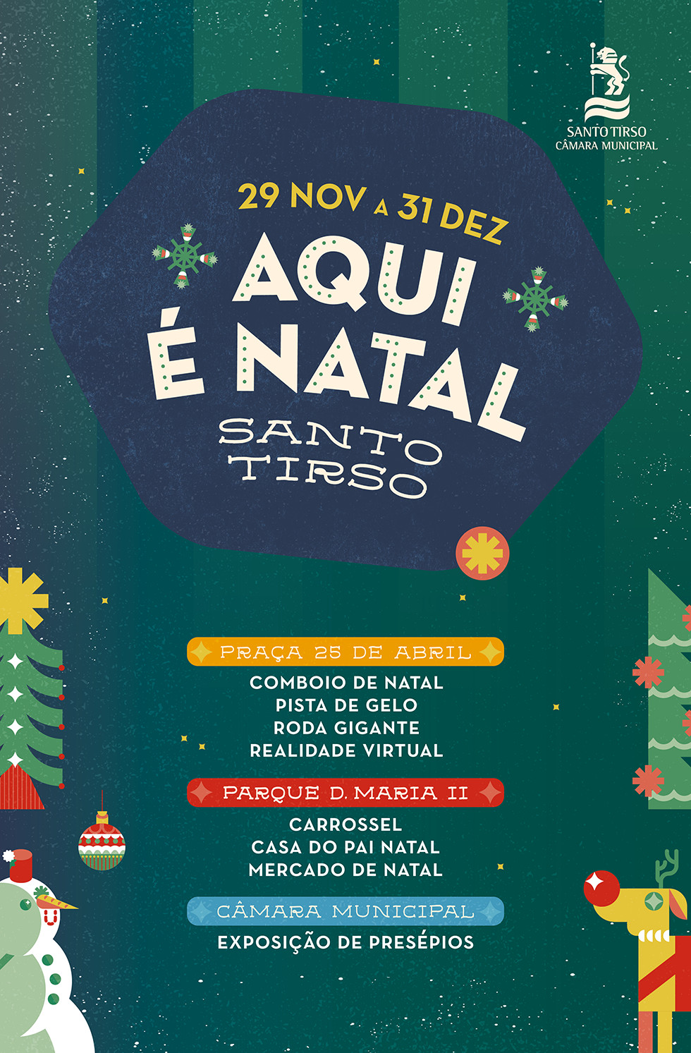 AQUI É NATAL 2024 | SANTO TIRSO