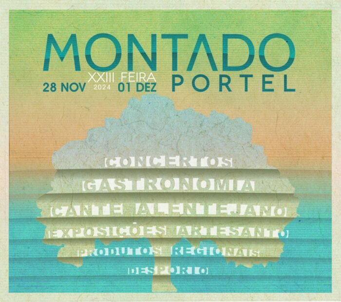 XXIII FEIRA DO MONTADO 2024 | PORTEL - A XXIII Feira do Montado 2024, vai decorrer de 28 de novembro a 01 de dezembro em Portel, com o objetivo de dar a conhecer as suas potencialidades naturais e os produtos do montado.